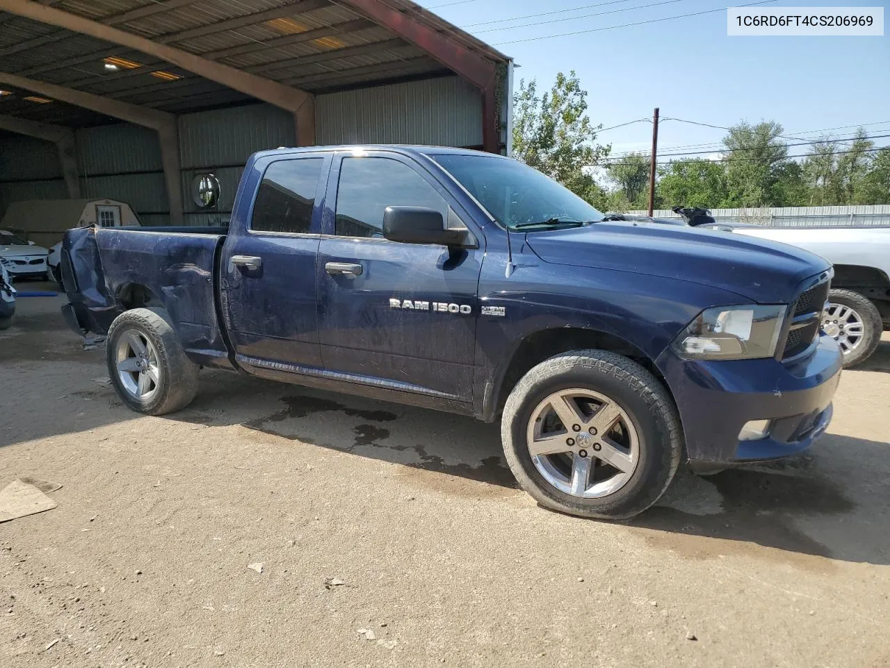 2012 Dodge Ram 1500 St VIN: 1C6RD6FT4CS206969 Lot: 72314614