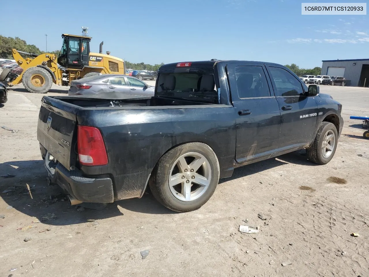 2012 Dodge Ram 1500 Sport VIN: 1C6RD7MT1CS120933 Lot: 72359214