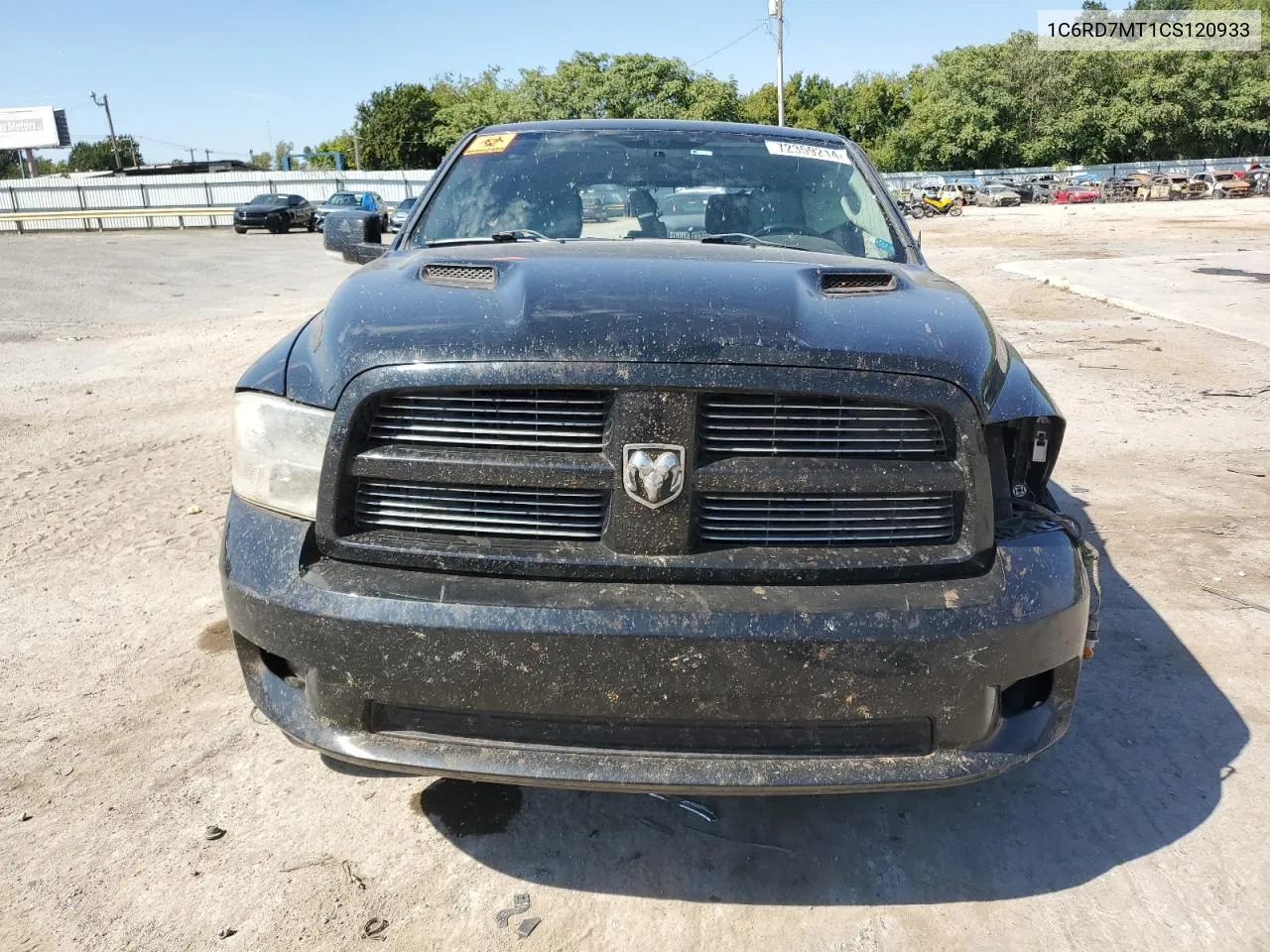 2012 Dodge Ram 1500 Sport VIN: 1C6RD7MT1CS120933 Lot: 72359214