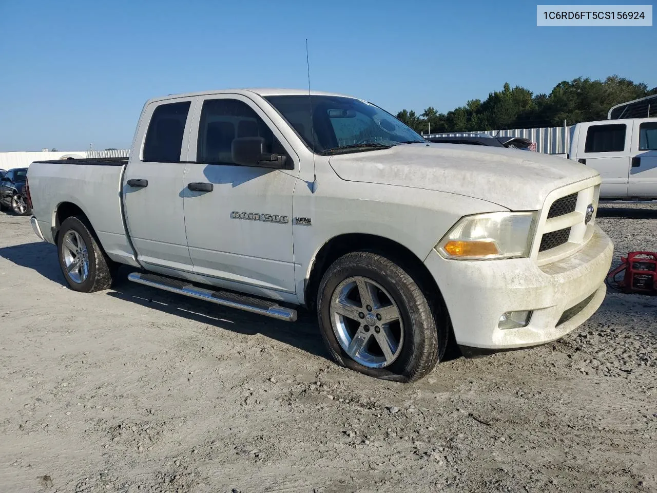 2012 Dodge Ram 1500 St VIN: 1C6RD6FT5CS156924 Lot: 72382384