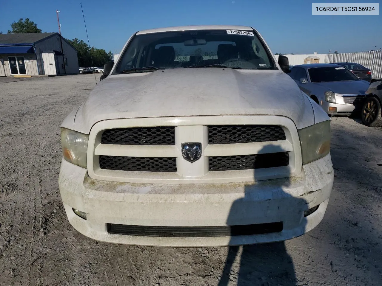 2012 Dodge Ram 1500 St VIN: 1C6RD6FT5CS156924 Lot: 72382384