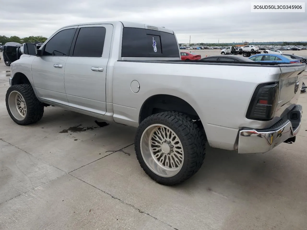 2012 Dodge Ram 2500 Longhorn VIN: 3C6UD5GL3CG345906 Lot: 72393264