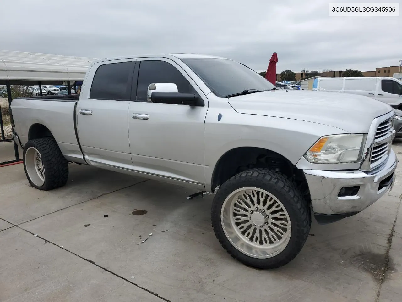 2012 Dodge Ram 2500 Longhorn VIN: 3C6UD5GL3CG345906 Lot: 72393264