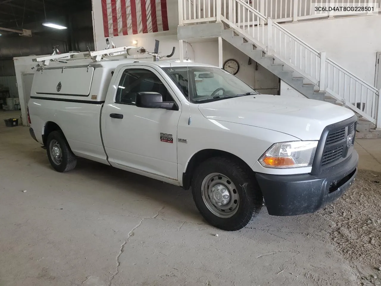 2012 Dodge Ram 2500 St VIN: 3C6LD4AT8CG228501 Lot: 72404574