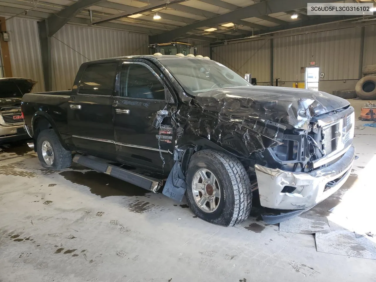 2012 Dodge Ram 2500 Laramie VIN: 3C6UD5FL3CG316102 Lot: 72437444