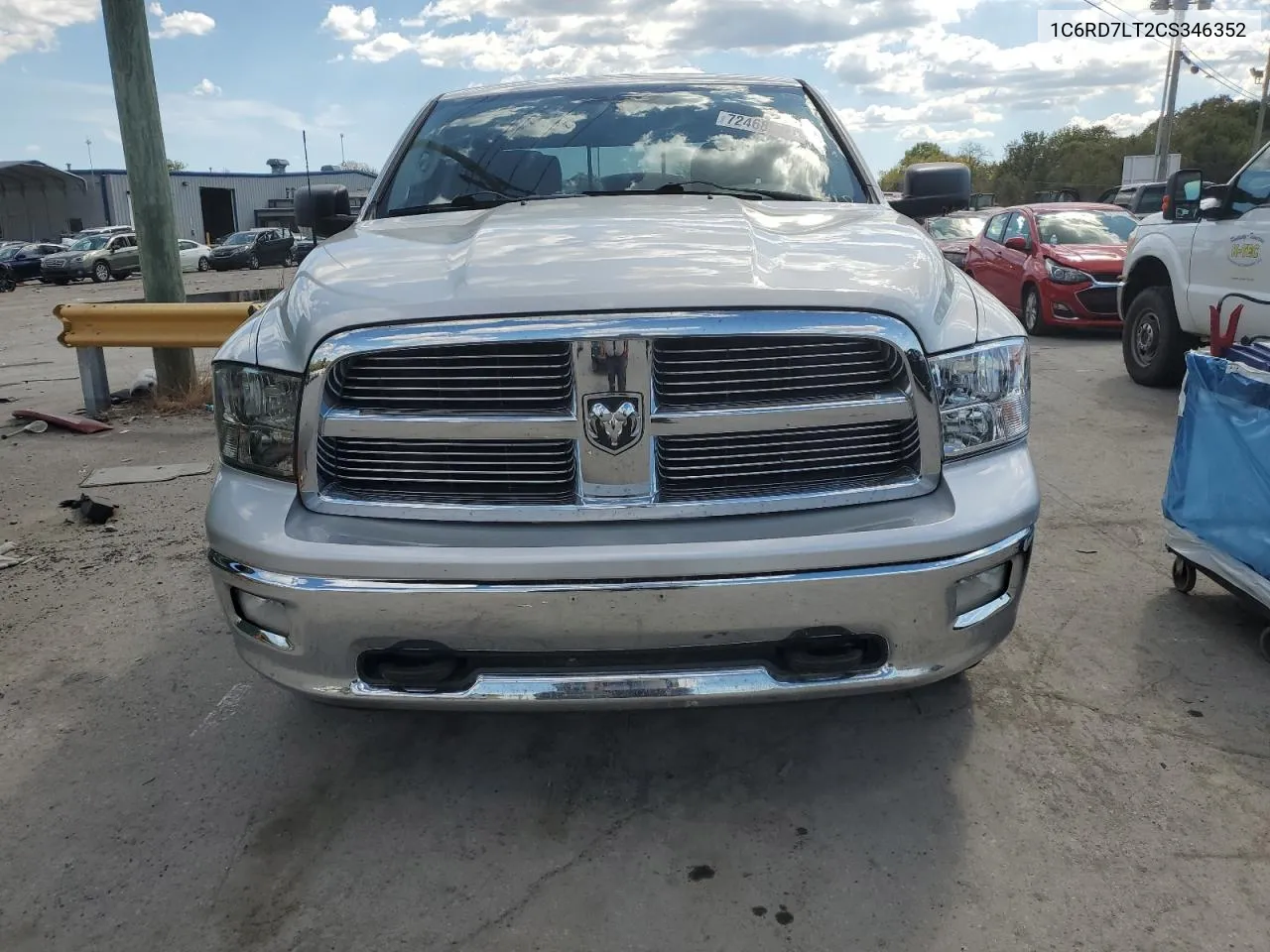 1C6RD7LT2CS346352 2012 Dodge Ram 1500 Slt