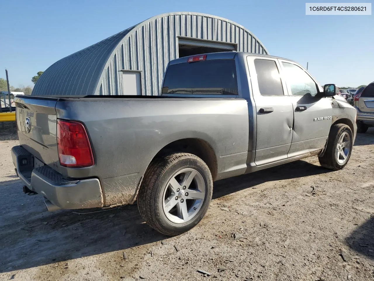 2012 Dodge Ram 1500 St VIN: 1C6RD6FT4CS280621 Lot: 72562874