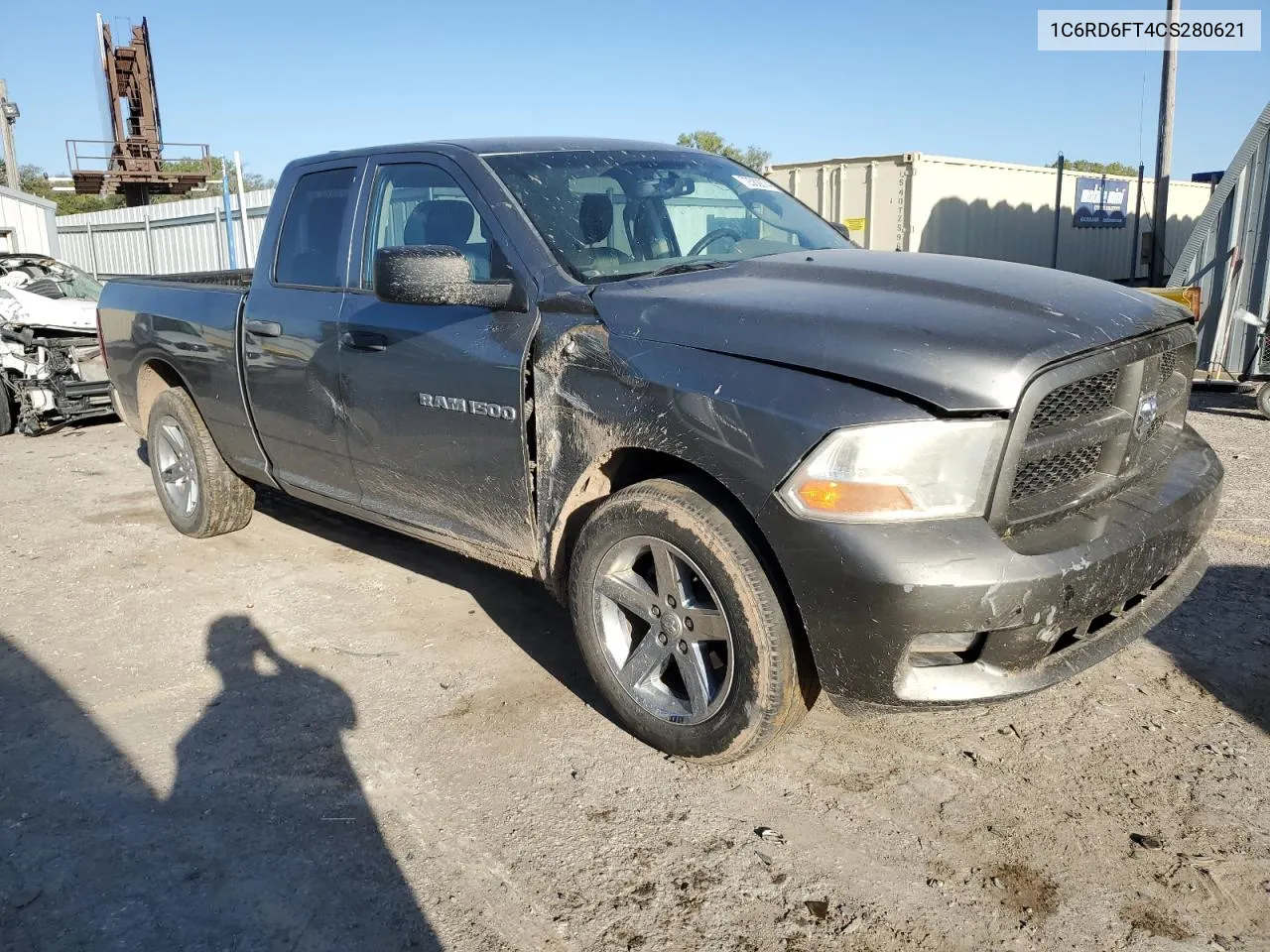 2012 Dodge Ram 1500 St VIN: 1C6RD6FT4CS280621 Lot: 72562874