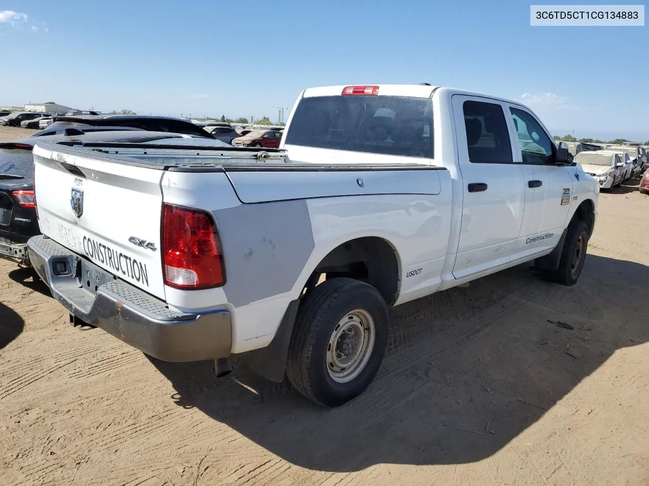 2012 Dodge Ram 2500 St VIN: 3C6TD5CT1CG134883 Lot: 72573654