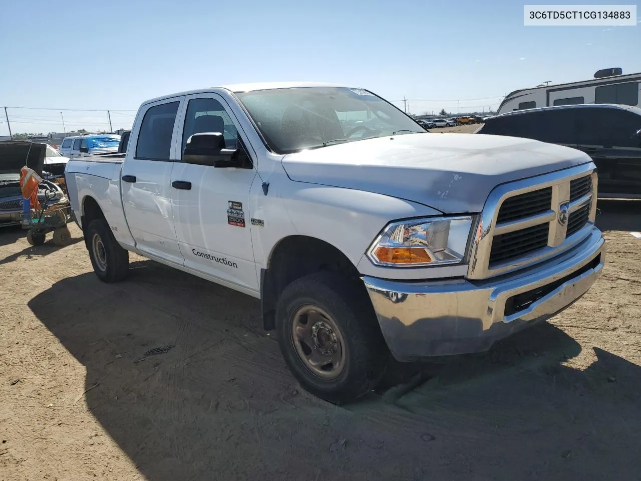 2012 Dodge Ram 2500 St VIN: 3C6TD5CT1CG134883 Lot: 72573654