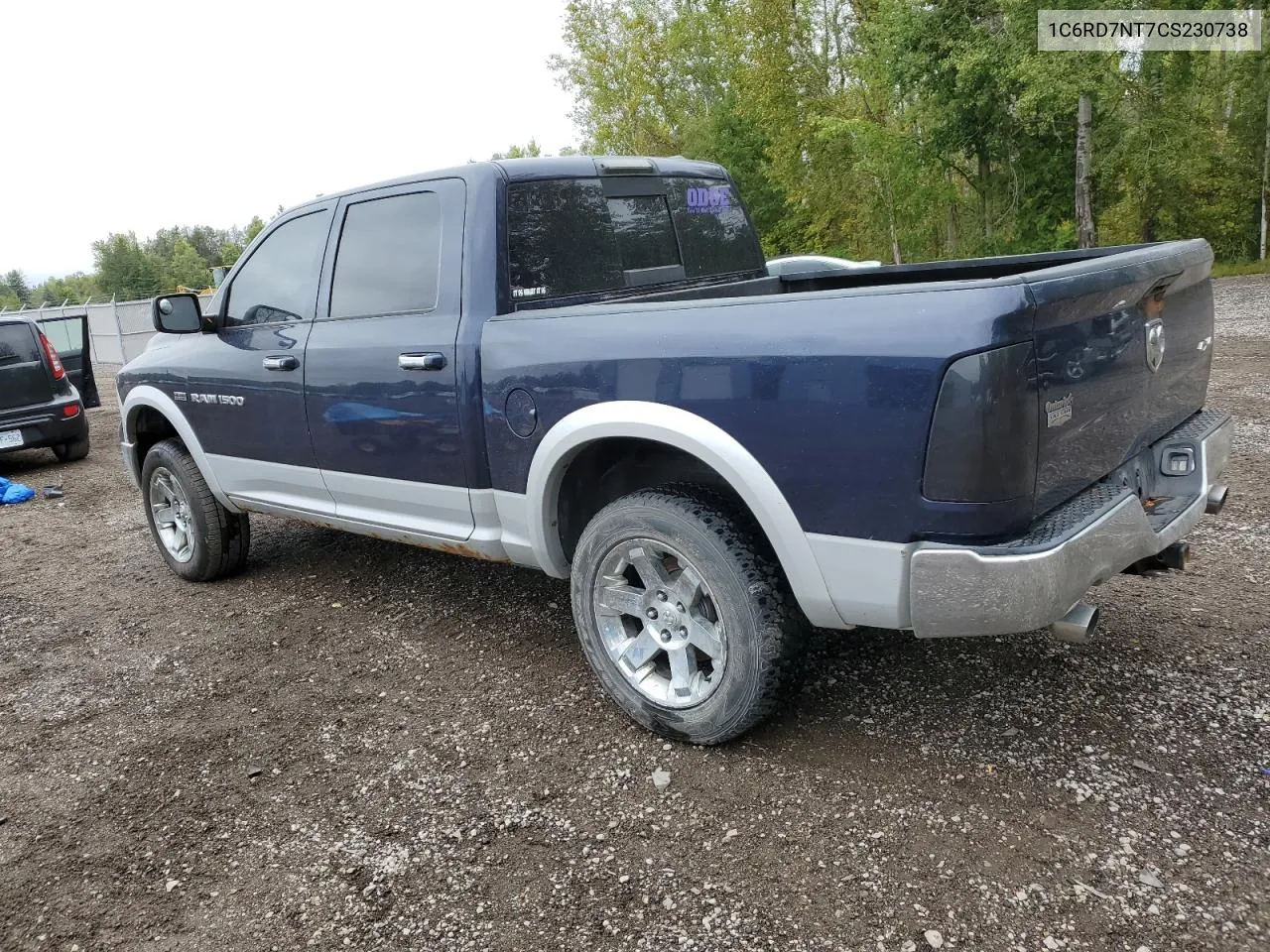 2012 Dodge Ram 1500 Laramie VIN: 1C6RD7NT7CS230738 Lot: 72642864