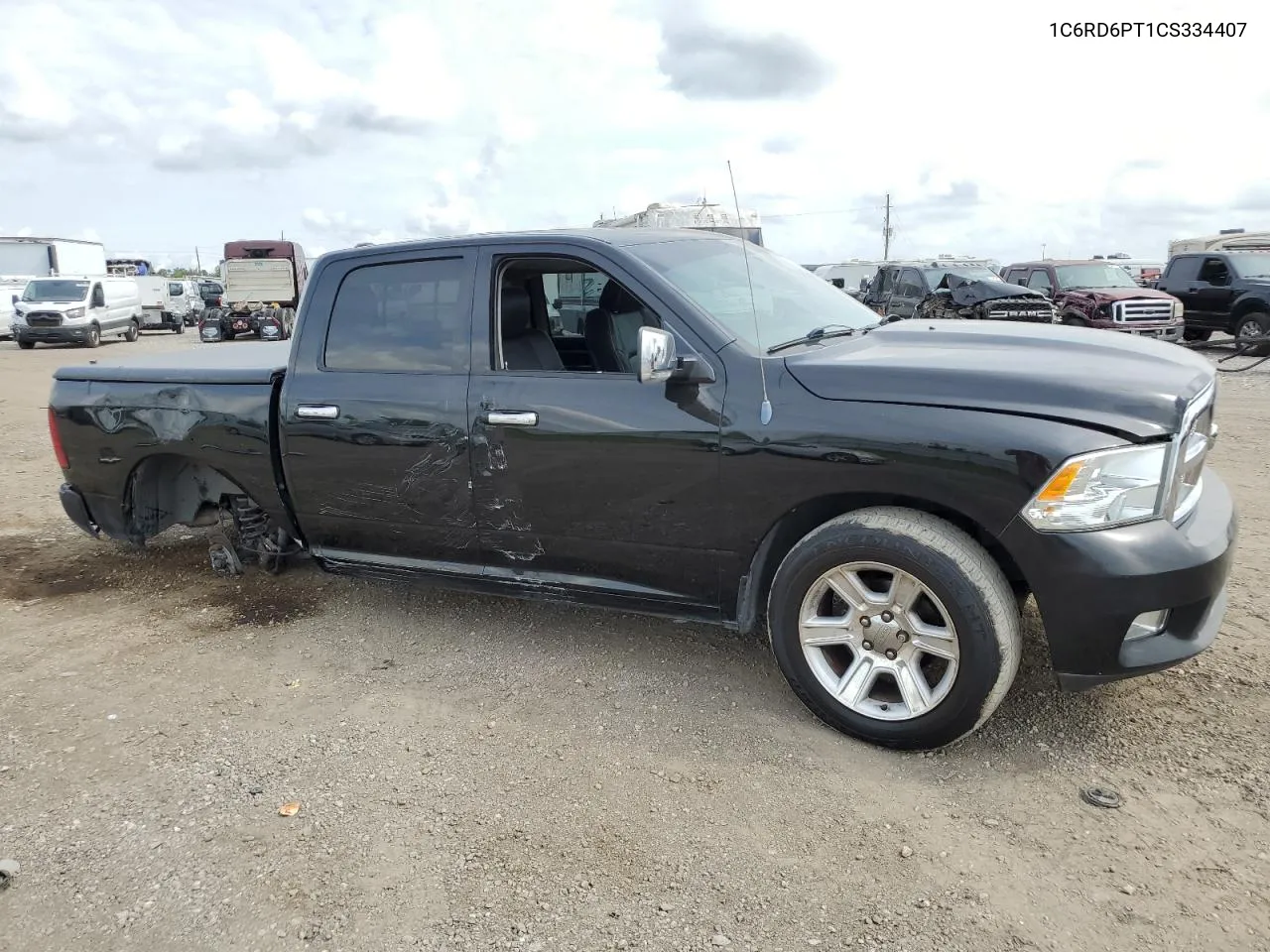 2012 Dodge Ram 1500 Longhorn VIN: 1C6RD6PT1CS334407 Lot: 72736164