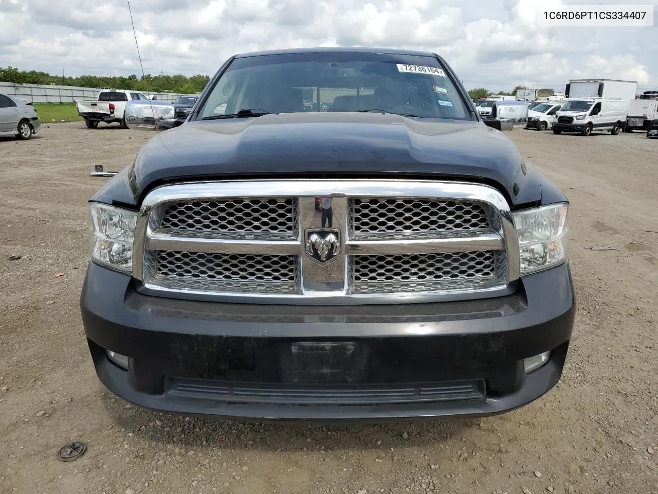 2012 Dodge Ram 1500 Longhorn VIN: 1C6RD6PT1CS334407 Lot: 72736164