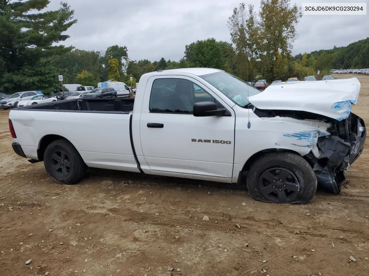 2012 Dodge Ram 1500 St VIN: 3C6JD6DK9CG230294 Lot: 72832804