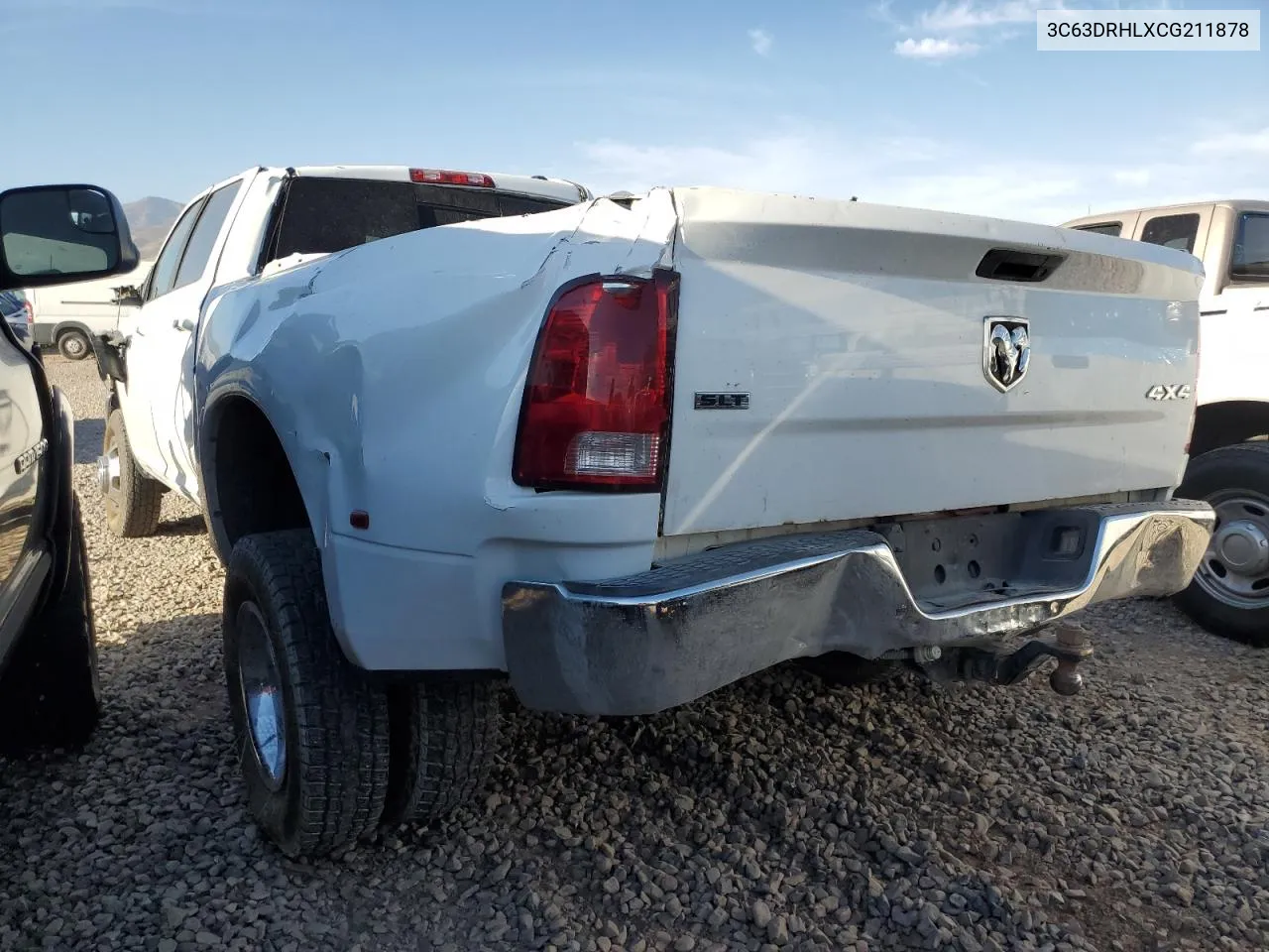 2012 Dodge Ram 3500 Slt VIN: 3C63DRHLXCG211878 Lot: 72862794