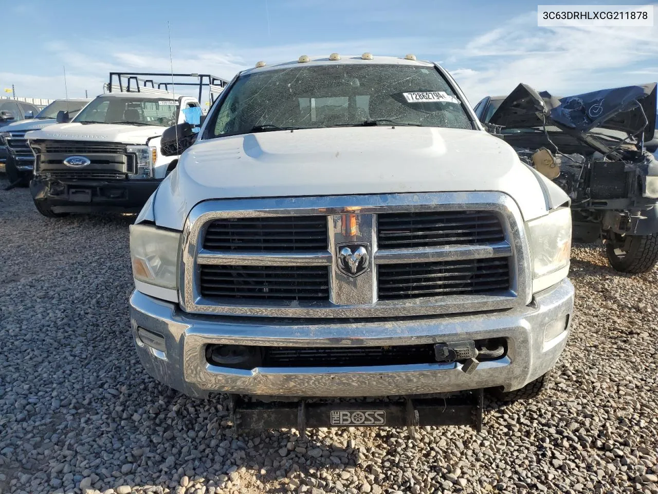 2012 Dodge Ram 3500 Slt VIN: 3C63DRHLXCG211878 Lot: 72862794