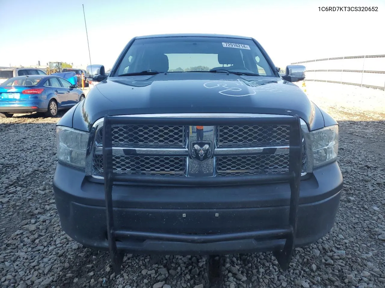 1C6RD7KT3CS320652 2012 Dodge Ram 1500 St