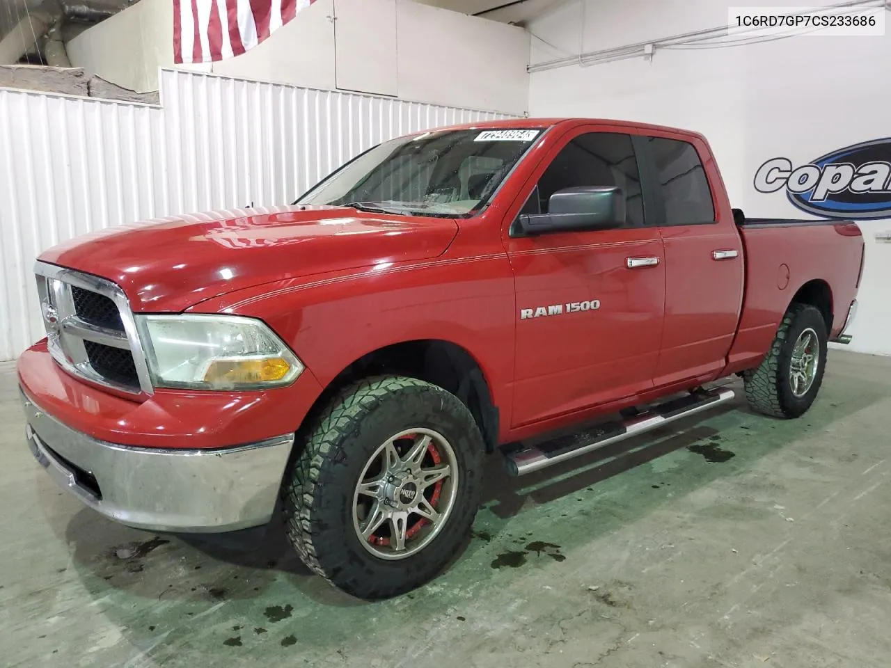 2012 Dodge Ram 1500 Slt VIN: 1C6RD7GP7CS233686 Lot: 72948964