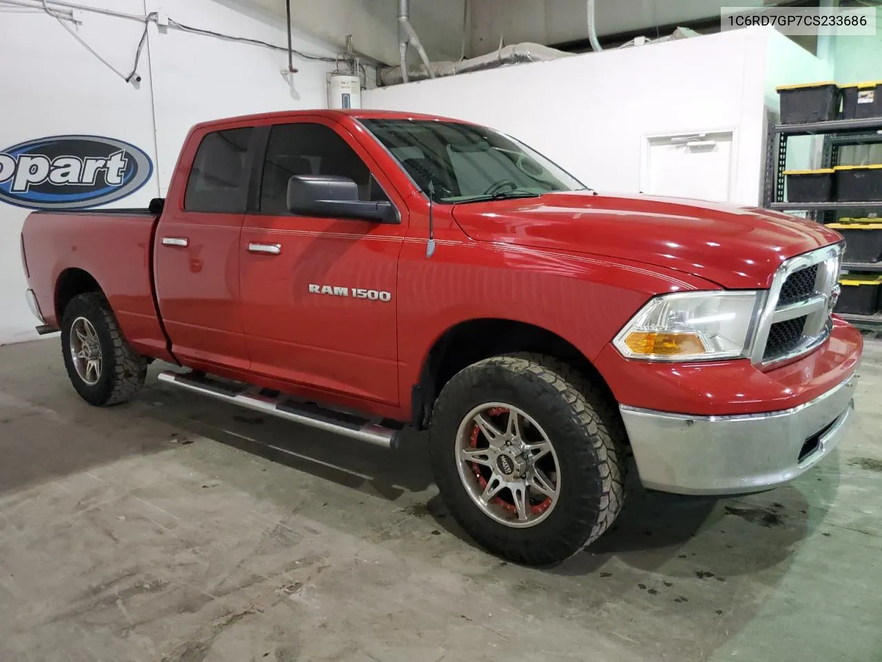 2012 Dodge Ram 1500 Slt VIN: 1C6RD7GP7CS233686 Lot: 72948964