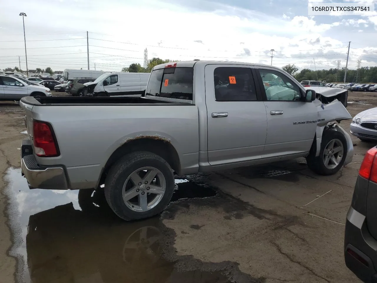 2012 Dodge Ram 1500 Slt VIN: 1C6RD7LTXCS347541 Lot: 73043674