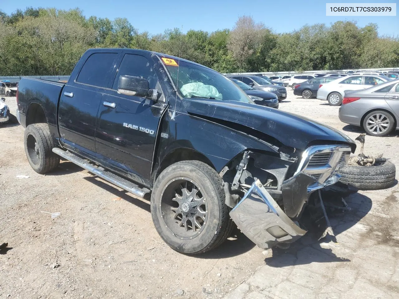 1C6RD7LT7CS303979 2012 Dodge Ram 1500 Slt