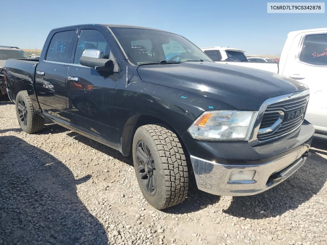 1C6RD7LT9CS342878 2012 Dodge Ram 1500 Slt