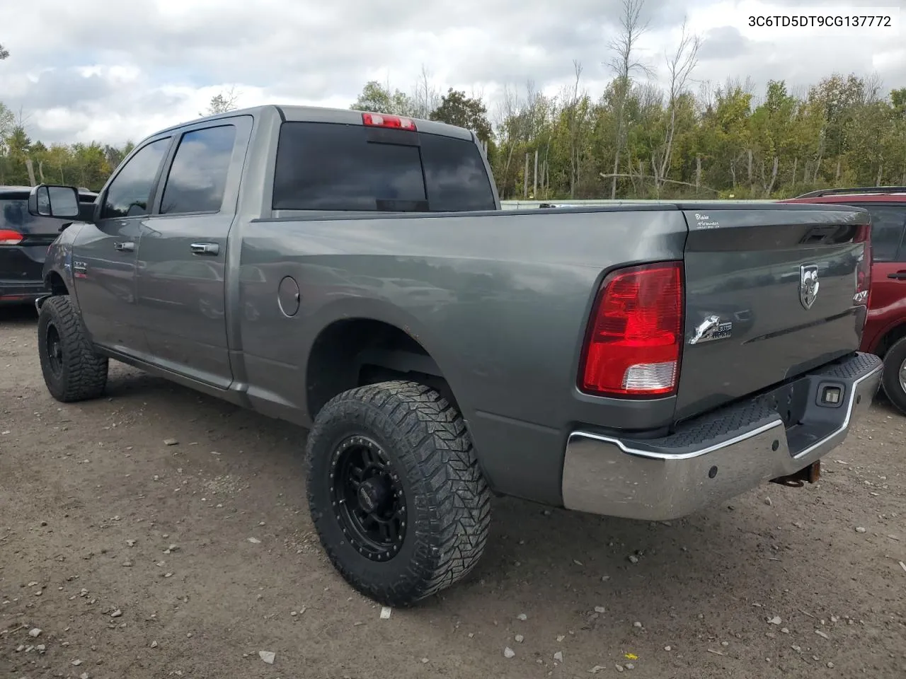 2012 Dodge Ram 2500 Slt VIN: 3C6TD5DT9CG137772 Lot: 73502554