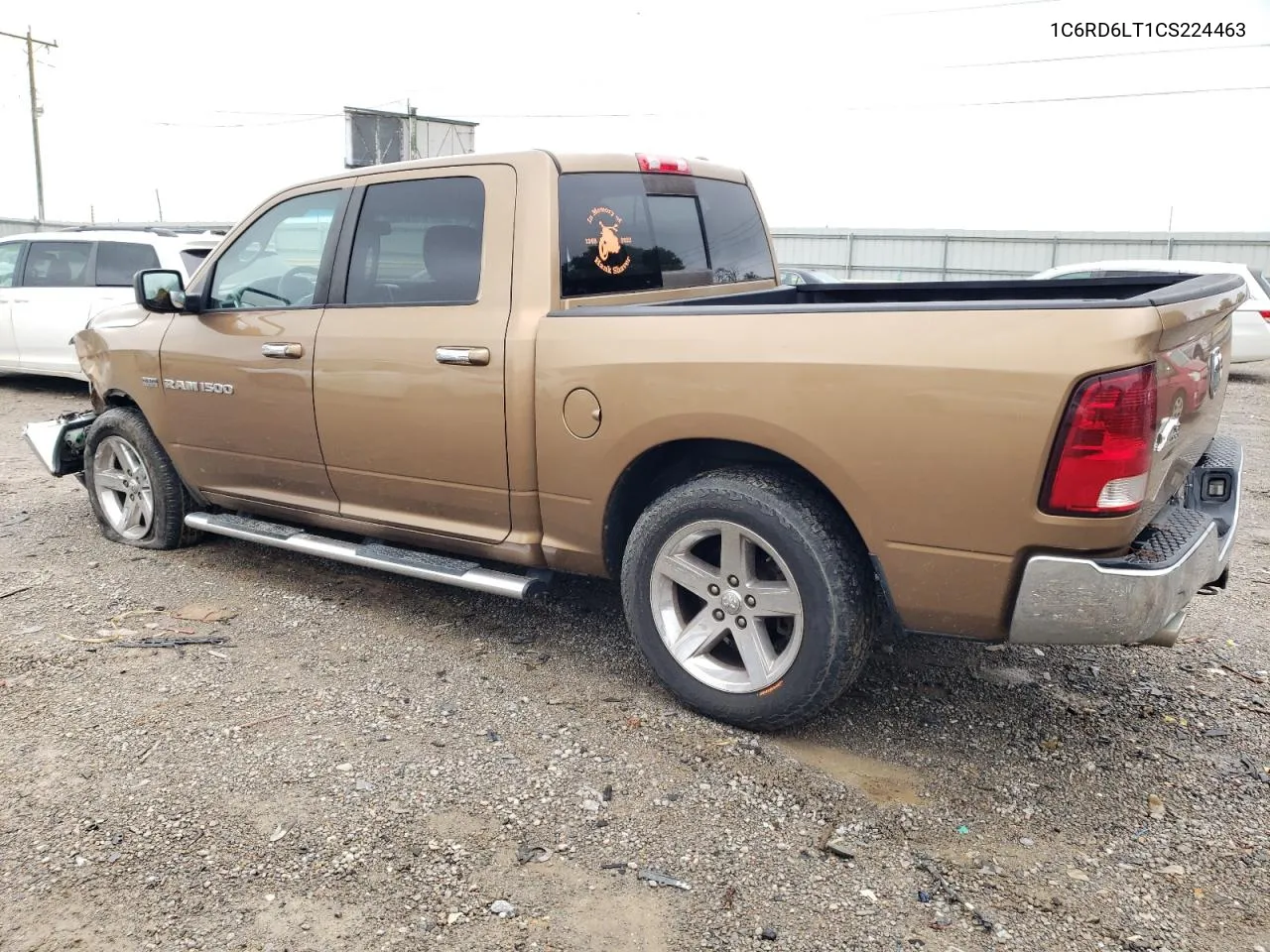 2012 Dodge Ram 1500 Slt VIN: 1C6RD6LT1CS224463 Lot: 73661024