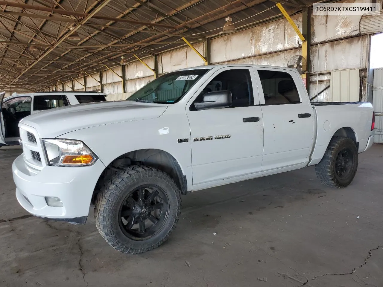 2012 Dodge Ram 1500 St VIN: 1C6RD7KTXCS199411 Lot: 73687824