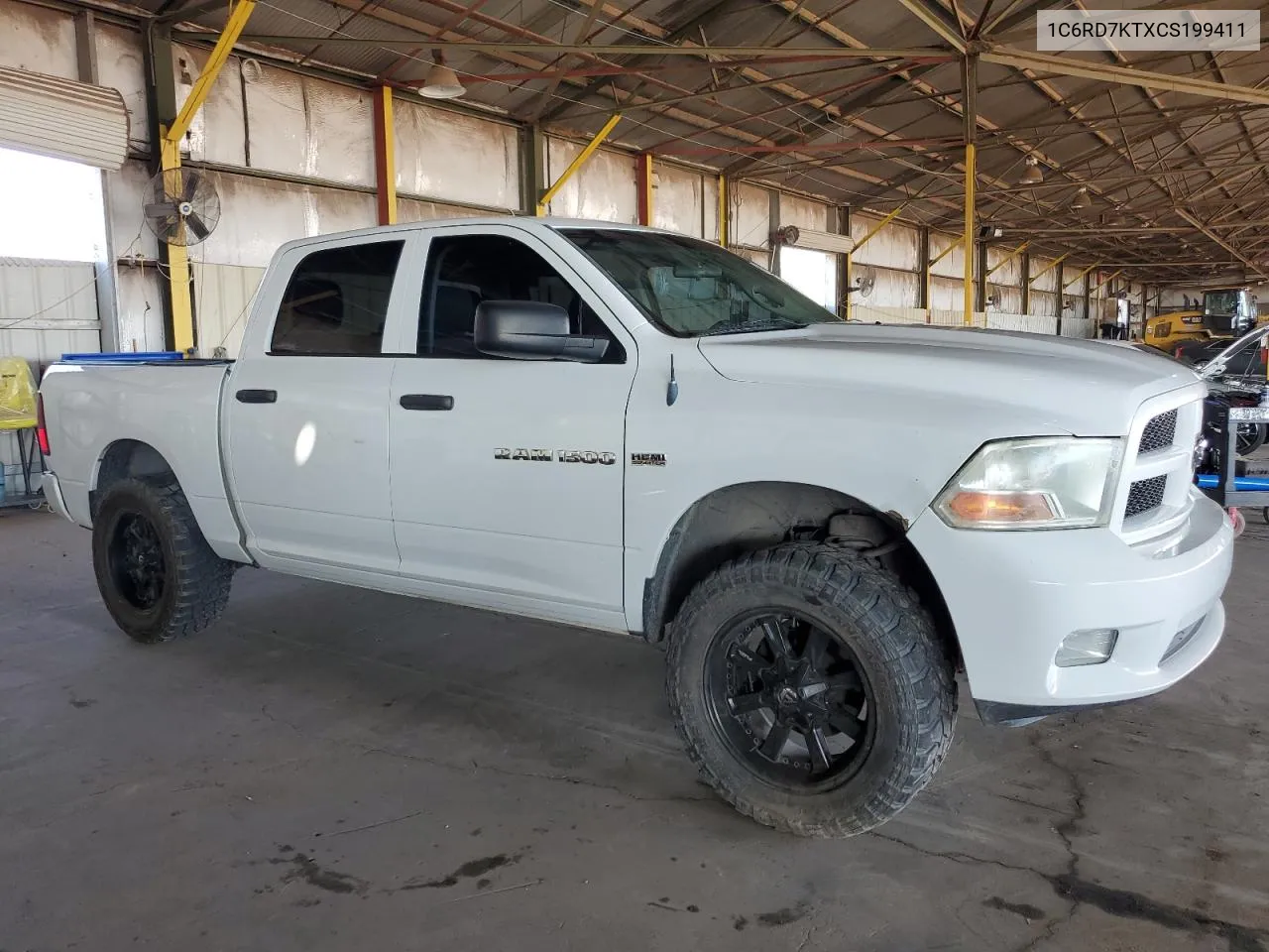 2012 Dodge Ram 1500 St VIN: 1C6RD7KTXCS199411 Lot: 73687824