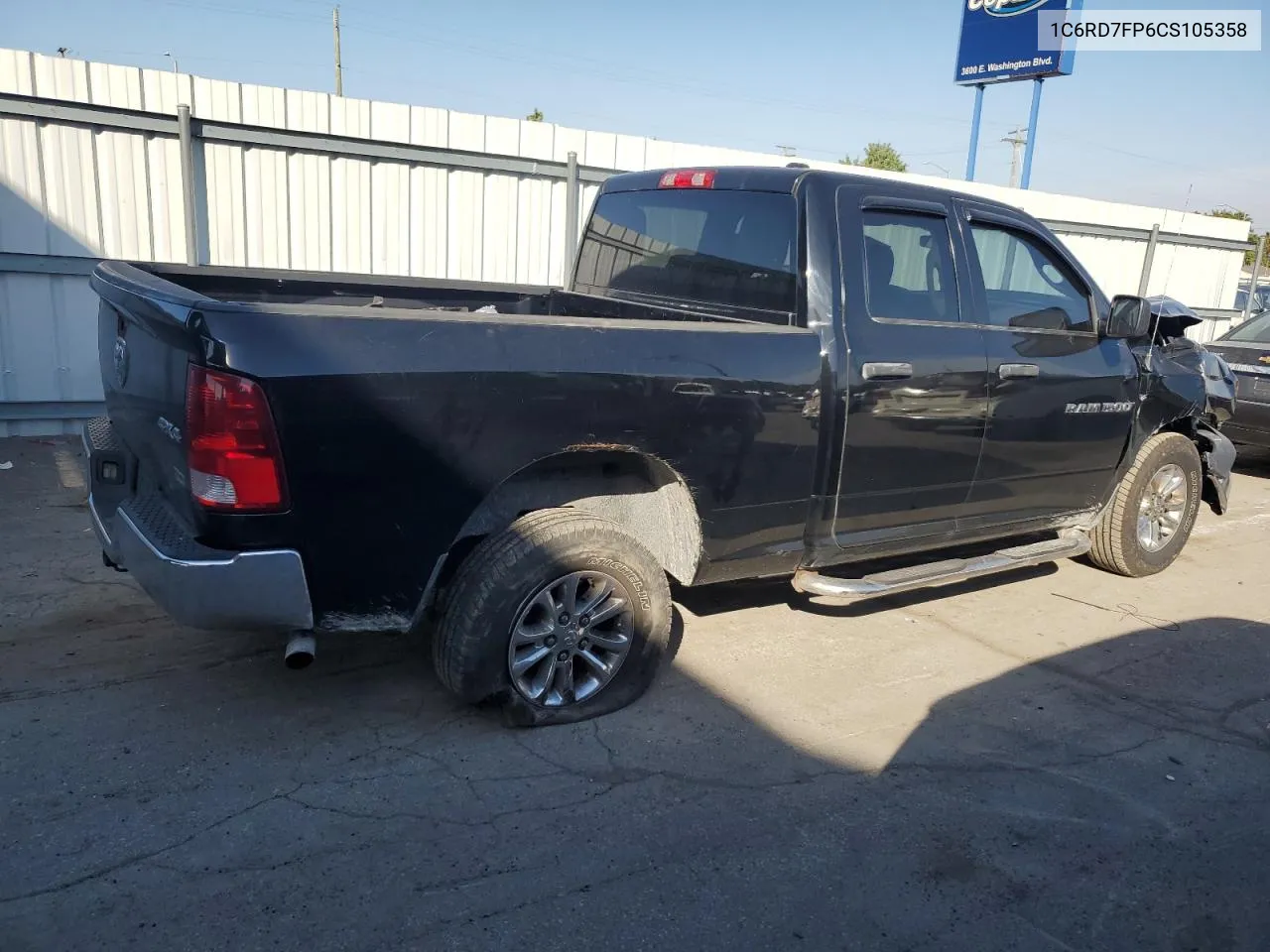 2012 Dodge Ram 1500 St VIN: 1C6RD7FP6CS105358 Lot: 73751374