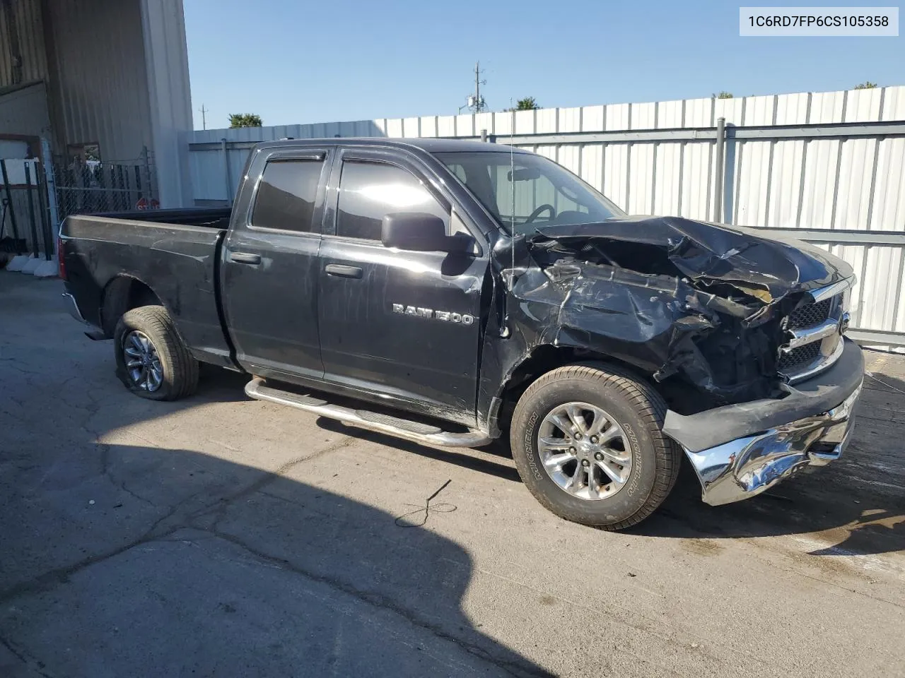 2012 Dodge Ram 1500 St VIN: 1C6RD7FP6CS105358 Lot: 73751374