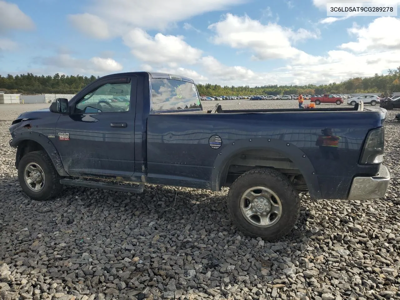 2012 Dodge Ram 2500 St VIN: 3C6LD5AT9CG289278 Lot: 73918464