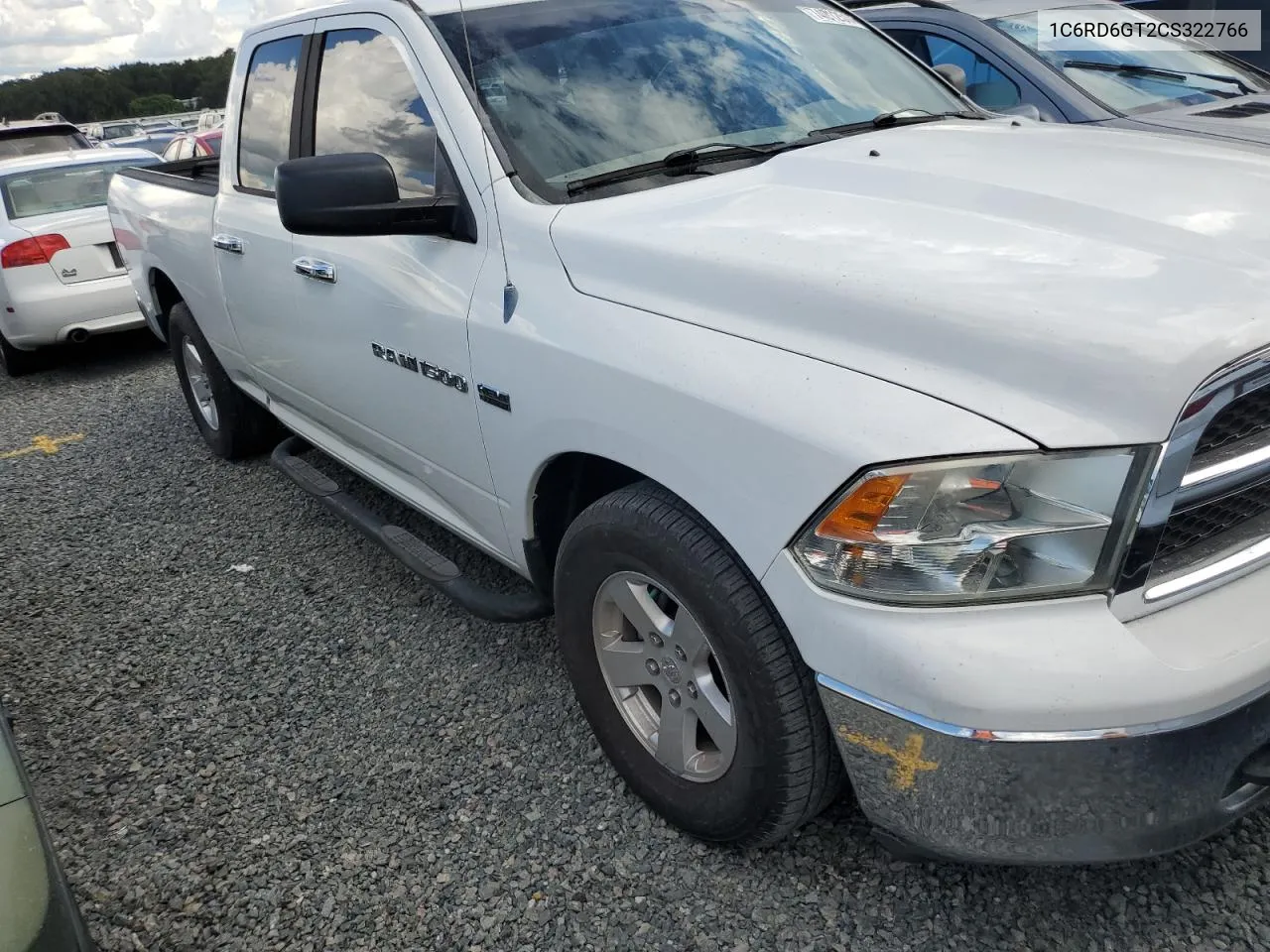 2012 Dodge Ram 1500 Slt VIN: 1C6RD6GT2CS322766 Lot: 74012514