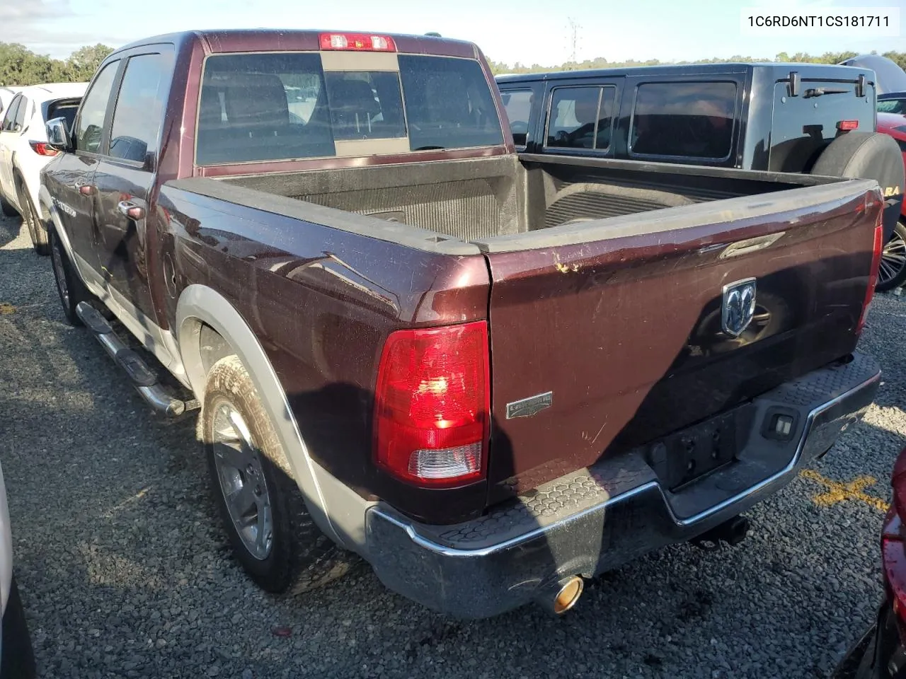 2012 Dodge Ram 1500 Laramie VIN: 1C6RD6NT1CS181711 Lot: 74081124