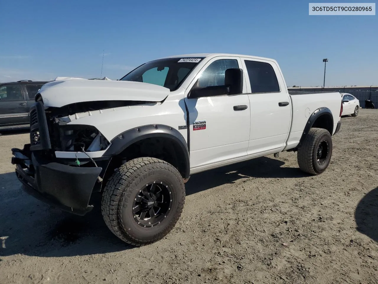 2012 Dodge Ram 2500 St VIN: 3C6TD5CT9CG280965 Lot: 74224424