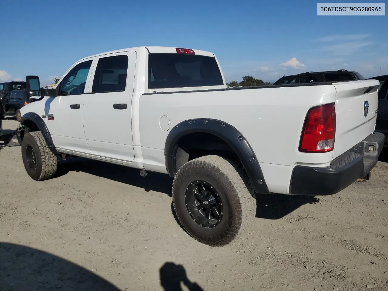 2012 Dodge Ram 2500 St VIN: 3C6TD5CT9CG280965 Lot: 74224424