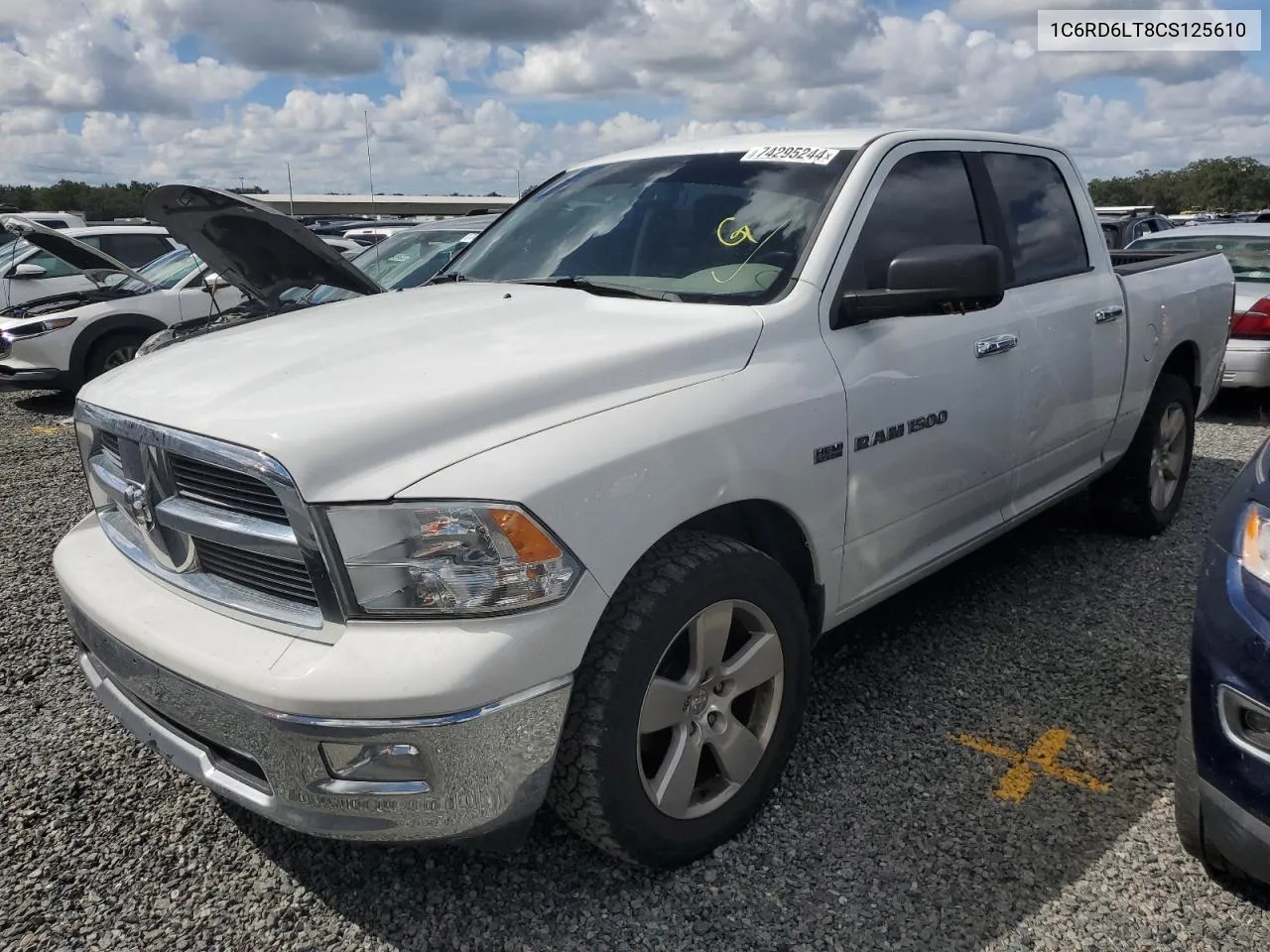 2012 Dodge Ram 1500 Slt VIN: 1C6RD6LT8CS125610 Lot: 74295244