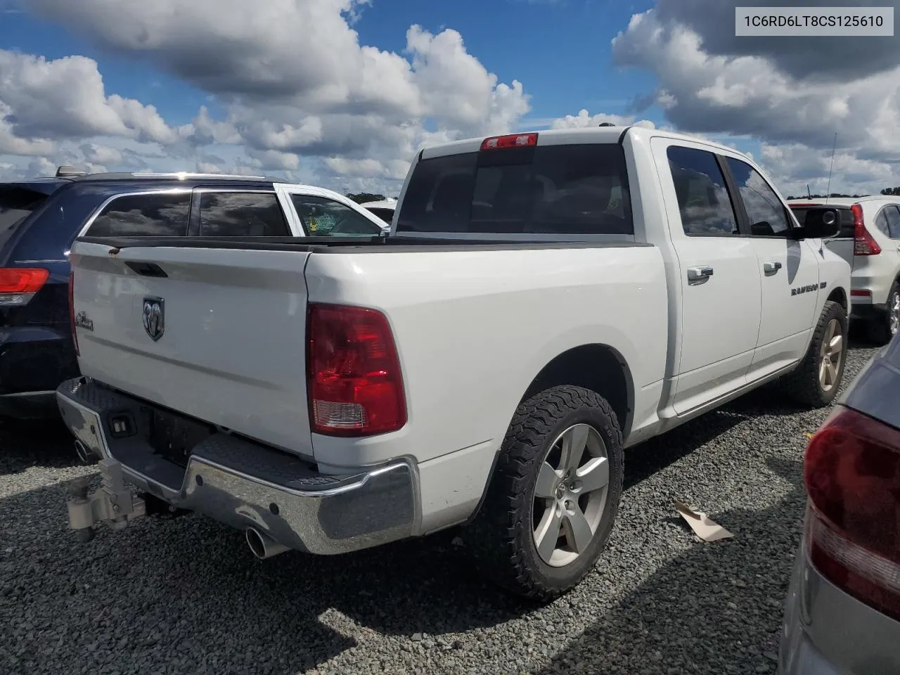 2012 Dodge Ram 1500 Slt VIN: 1C6RD6LT8CS125610 Lot: 74295244