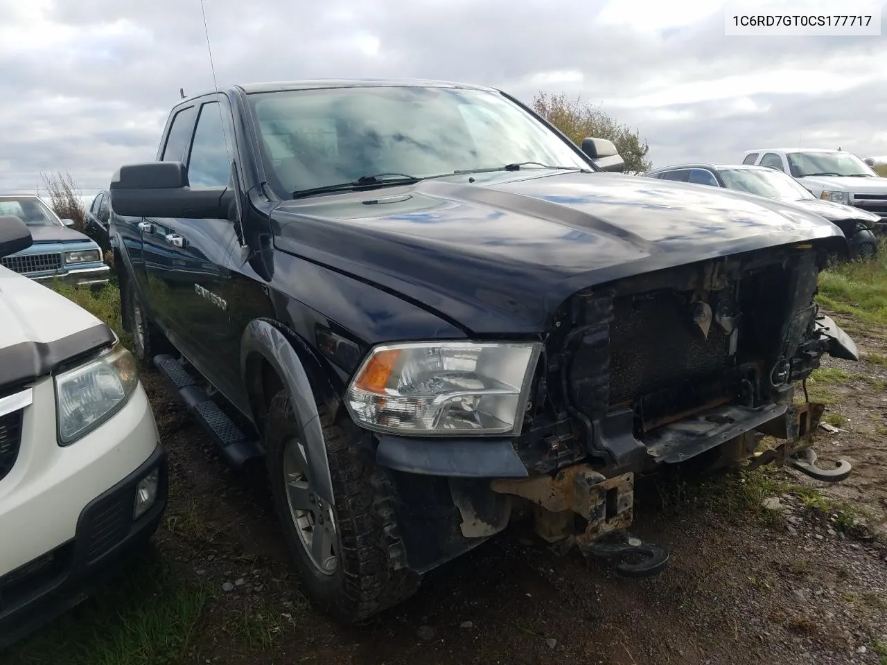 2012 Dodge Ram 1500 Slt VIN: 1C6RD7GT0CS177717 Lot: 74305424