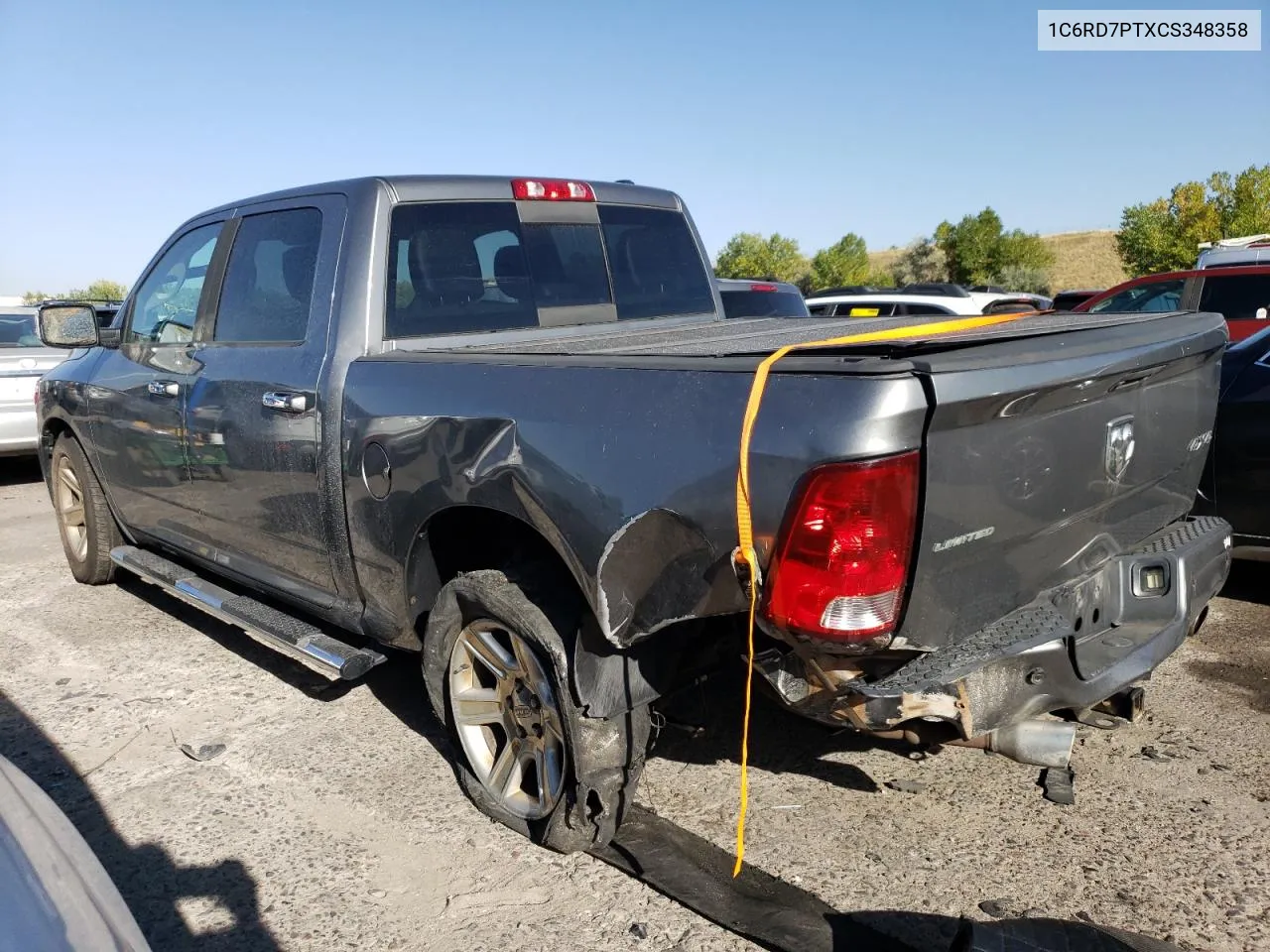 2012 Dodge Ram 1500 Longhorn VIN: 1C6RD7PTXCS348358 Lot: 74329674