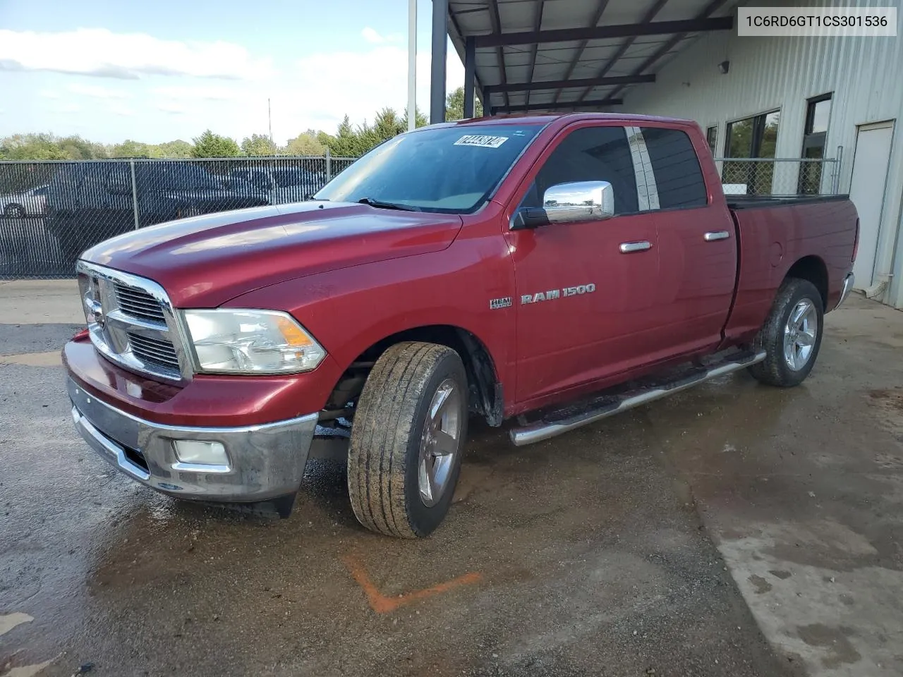 1C6RD6GT1CS301536 2012 Dodge Ram 1500 Slt