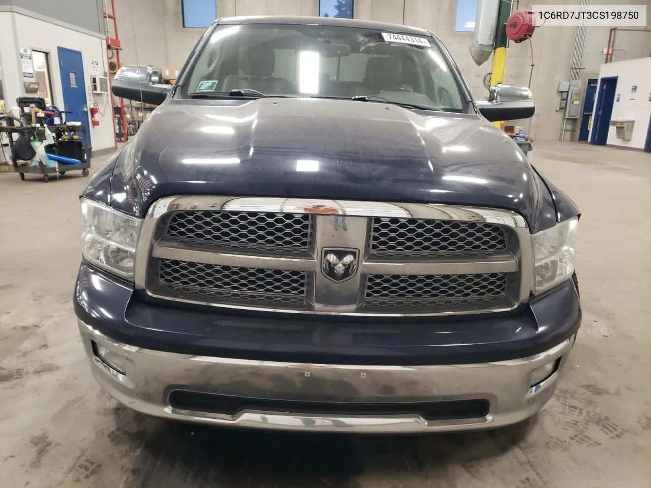 2012 Dodge Ram 1500 Laramie VIN: 1C6RD7JT3CS198750 Lot: 74444314