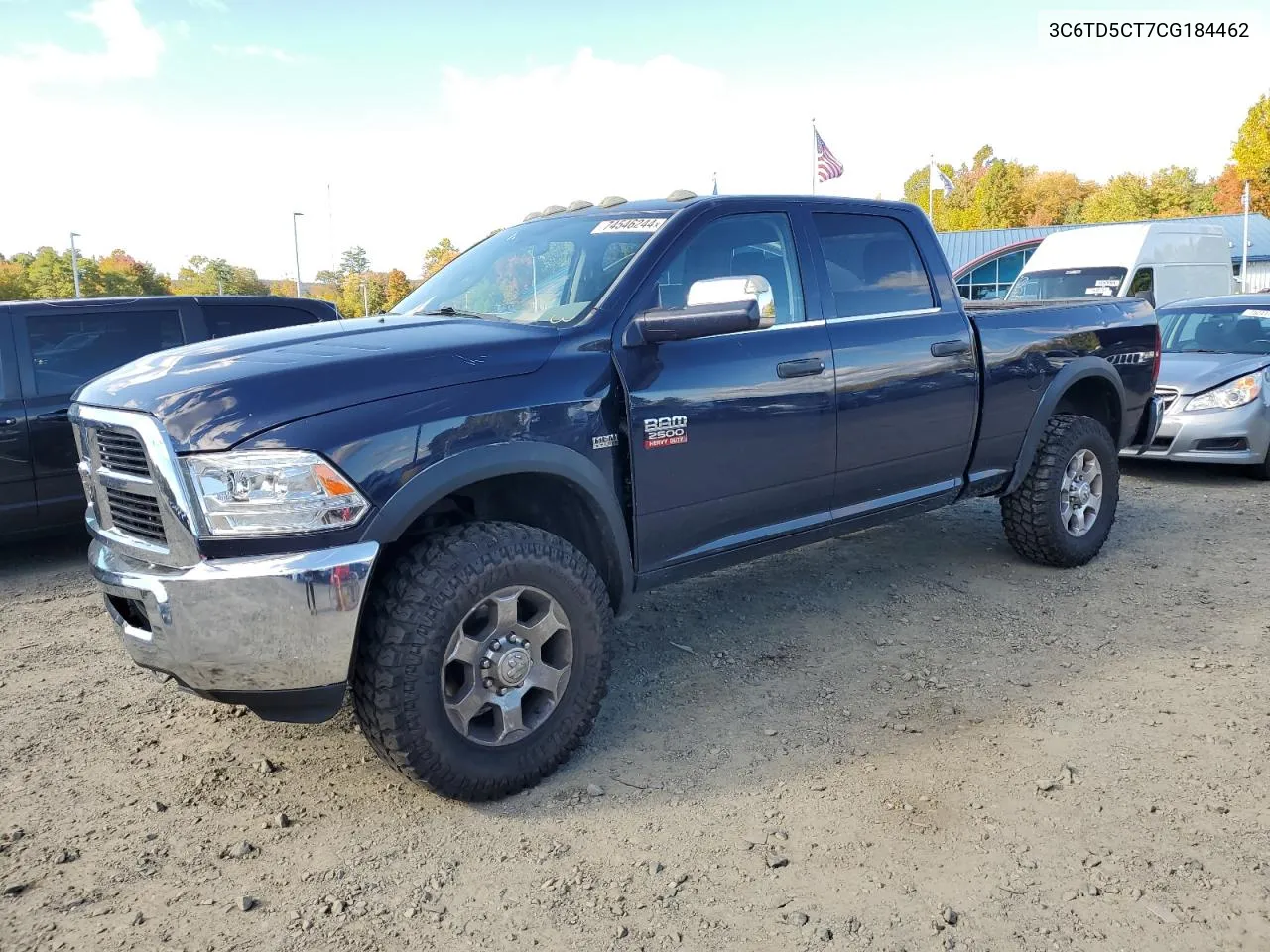 2012 Dodge Ram 2500 St VIN: 3C6TD5CT7CG184462 Lot: 74546244