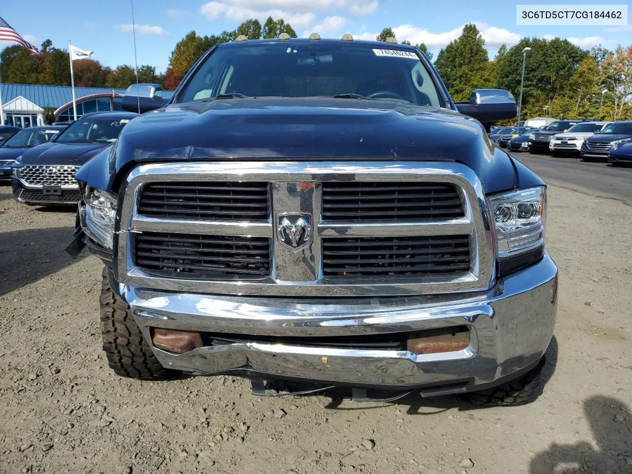 2012 Dodge Ram 2500 St VIN: 3C6TD5CT7CG184462 Lot: 74546244