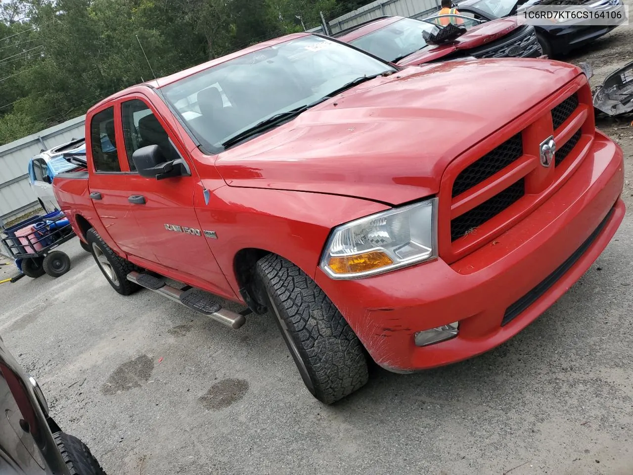 2012 Dodge Ram 1500 St VIN: 1C6RD7KT6CS164106 Lot: 74610154