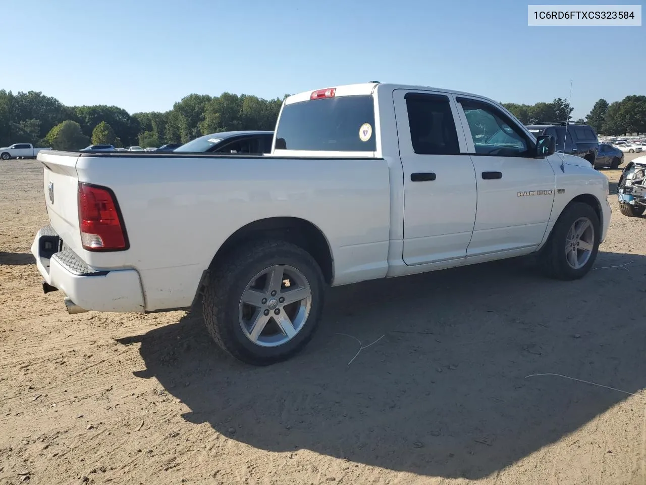 2012 Dodge Ram 1500 St VIN: 1C6RD6FTXCS323584 Lot: 74656404