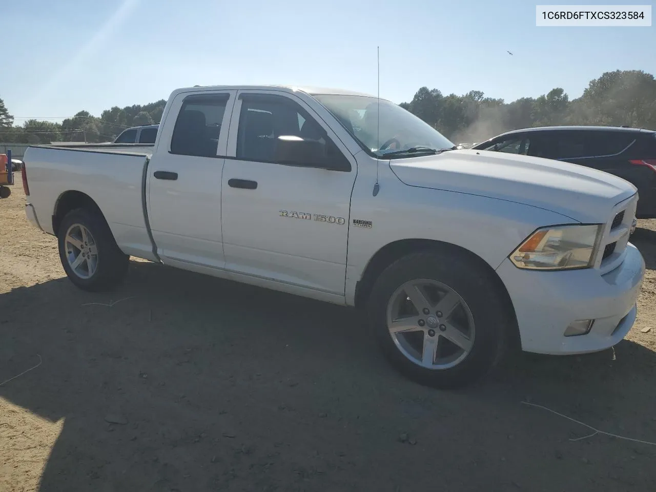 2012 Dodge Ram 1500 St VIN: 1C6RD6FTXCS323584 Lot: 74656404