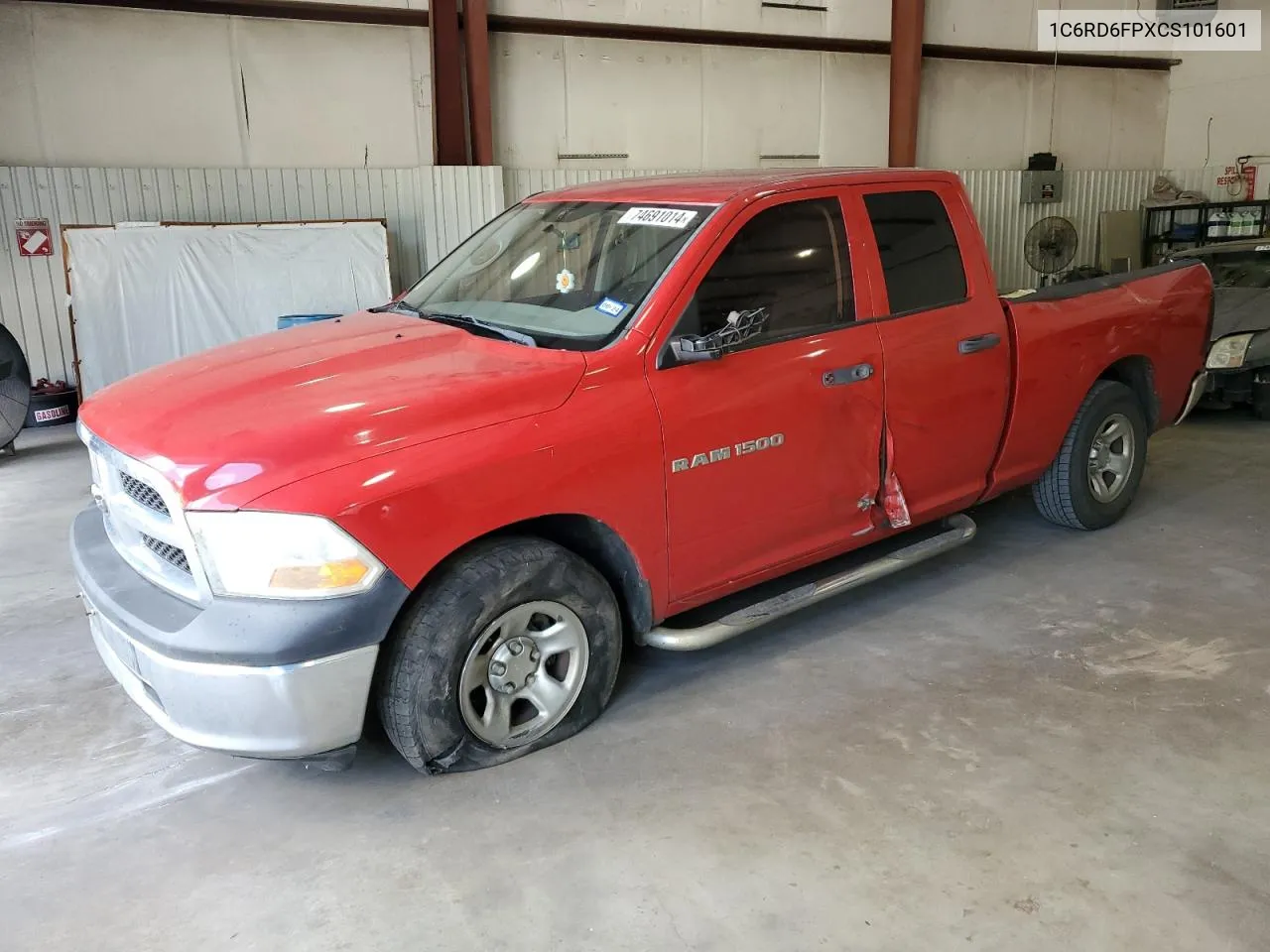 2012 Dodge Ram 1500 St VIN: 1C6RD6FPXCS101601 Lot: 74691014