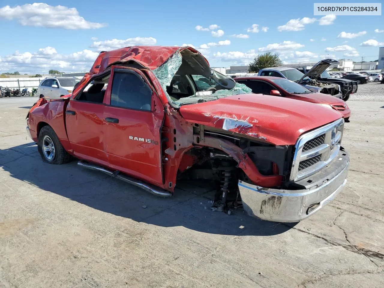 2012 Dodge Ram 1500 St VIN: 1C6RD7KP1CS284334 Lot: 74764294